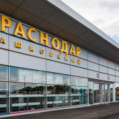 Аэропорт Краснодар: заработали электронные посадочные